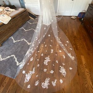 Cathedral Length Lace Veil